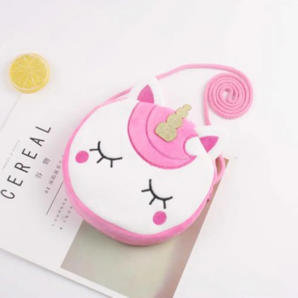2PCS Children Cartoon Cute Unicorn Shoulder Bags Children's Bags Wholesale