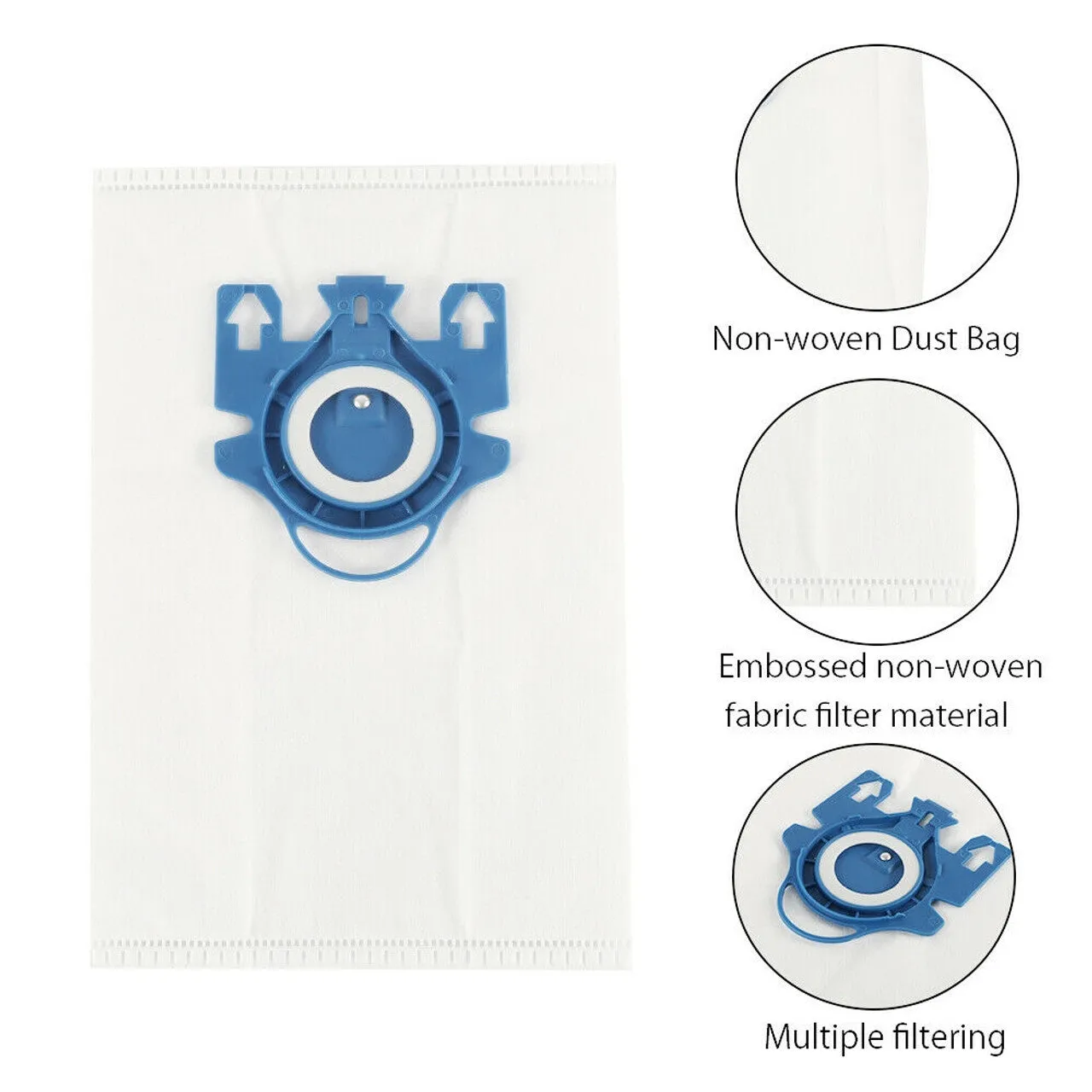 5 x Miele Vacuum Cleaner Dust Bags, GN Type