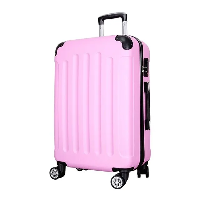 Abs Plastic Rolling Luggage Traveling Luggage Bags With Spinner Wheels Suitcases Trolley Bag For