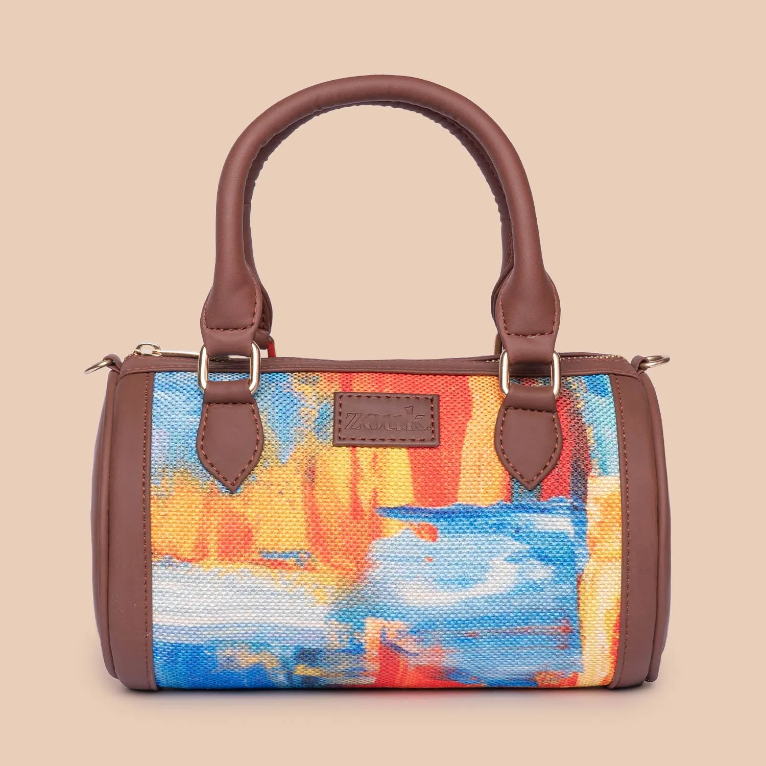 Abstract Amaze Statement Satchel (Small)