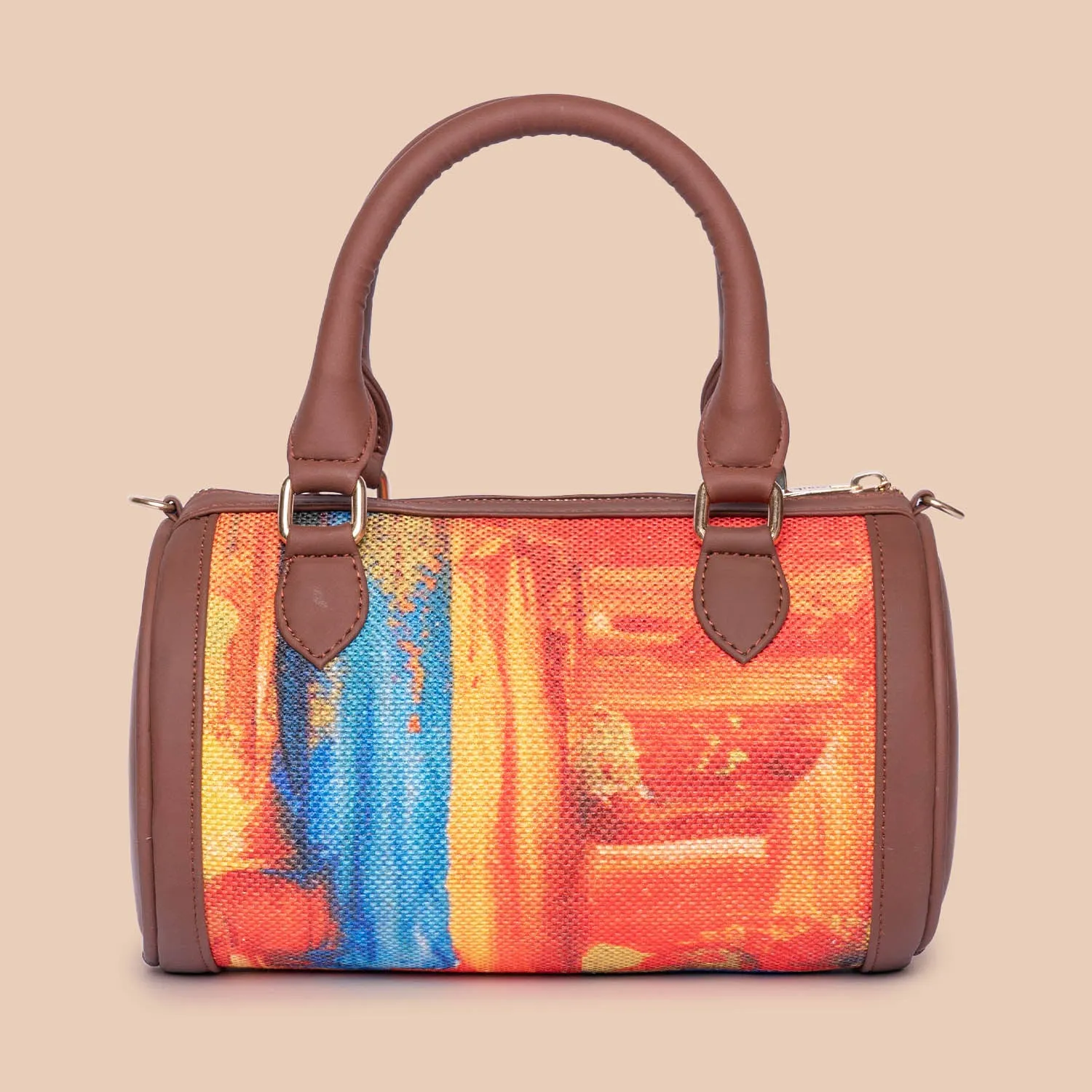 Abstract Amaze Statement Satchel (Small)