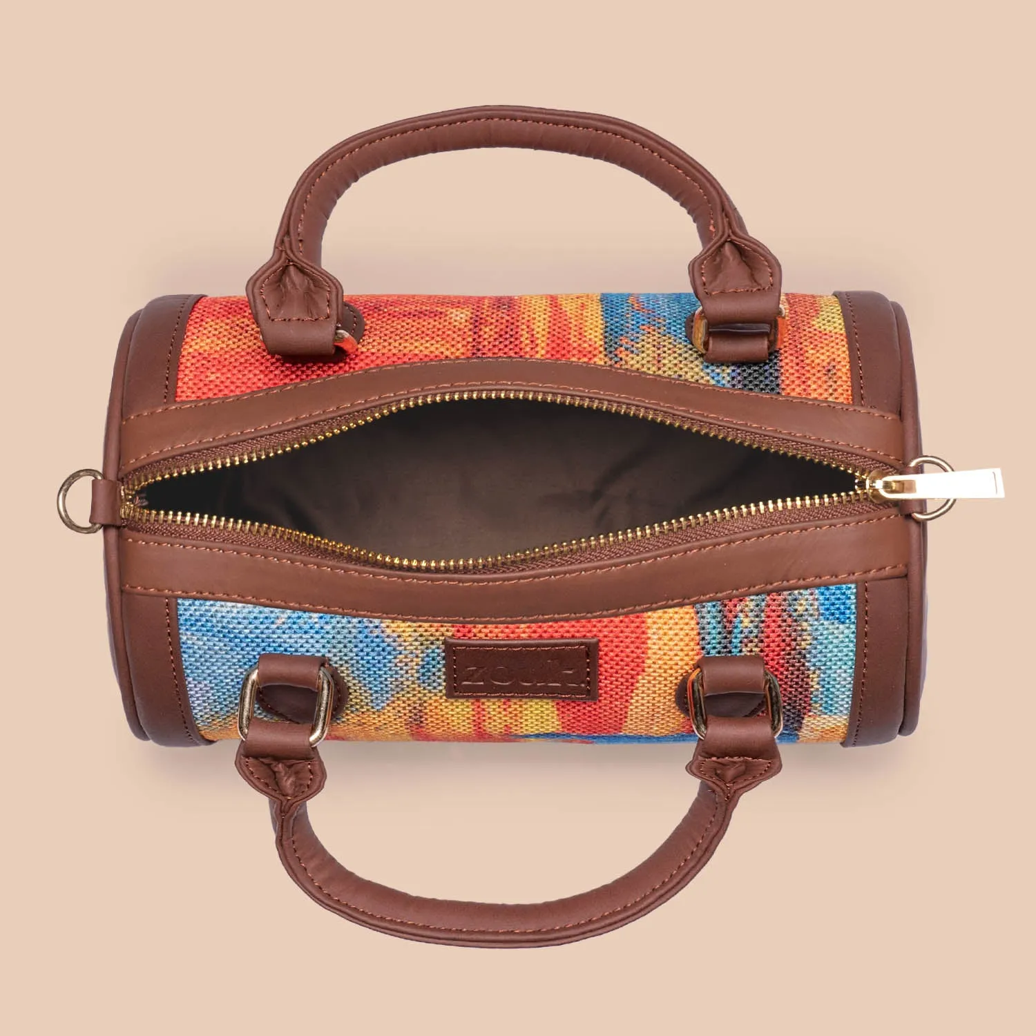 Abstract Amaze Statement Satchel (Small)