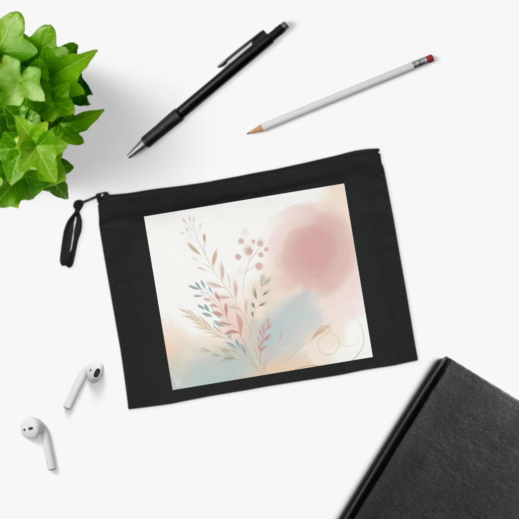 Abstract and minimalist design in pastel shades  Pencil Case