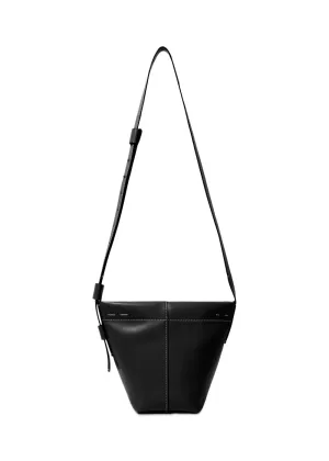 Barrow Leather Mini Bucket Bag - Black