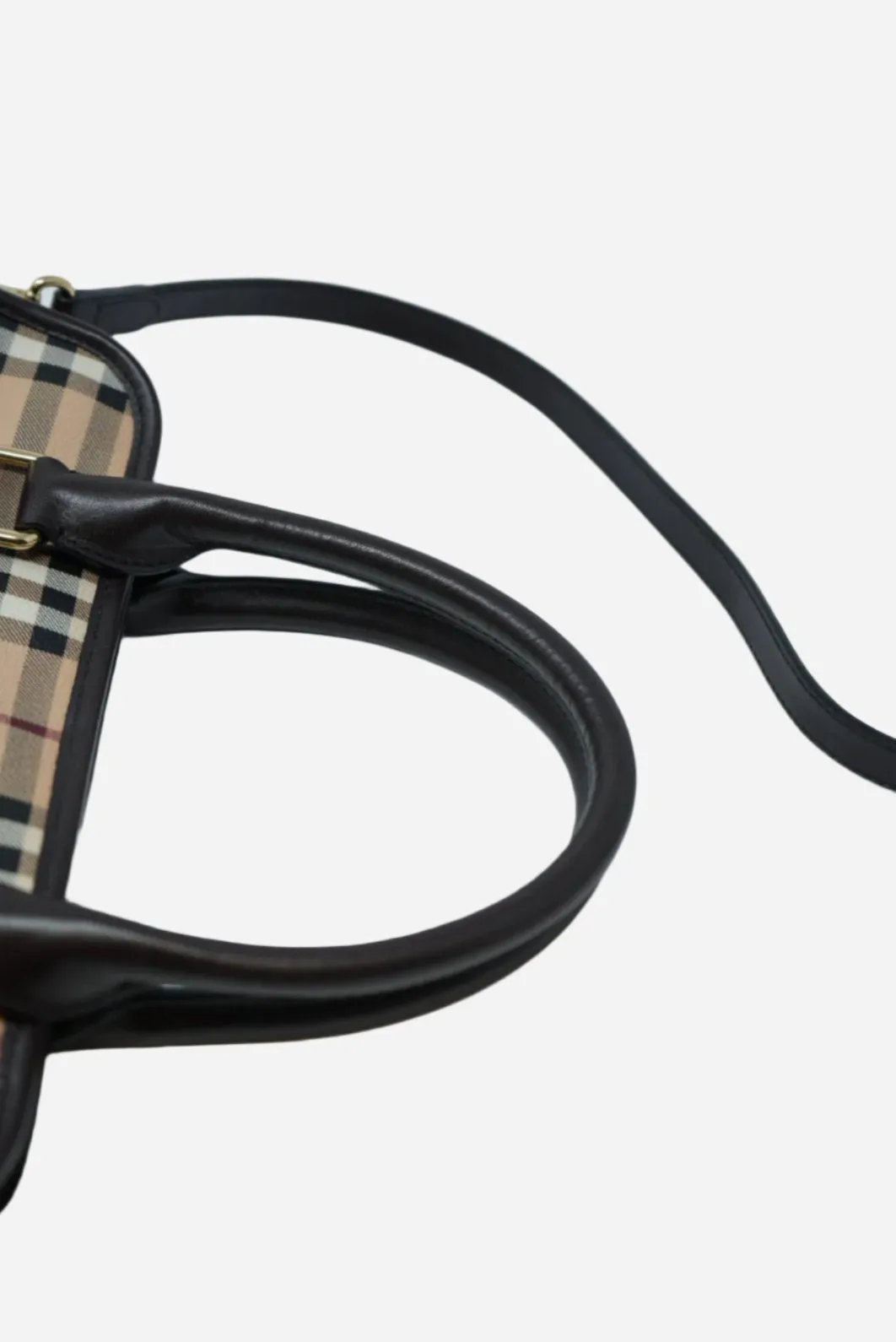 Burberry Haymarket Check Handle
