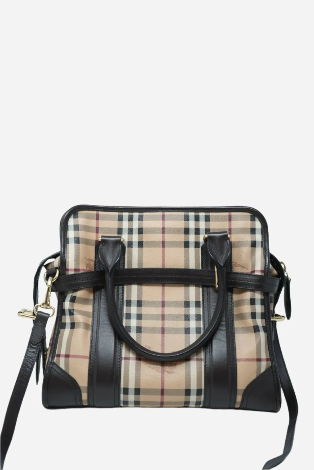 Burberry Haymarket Check Handle