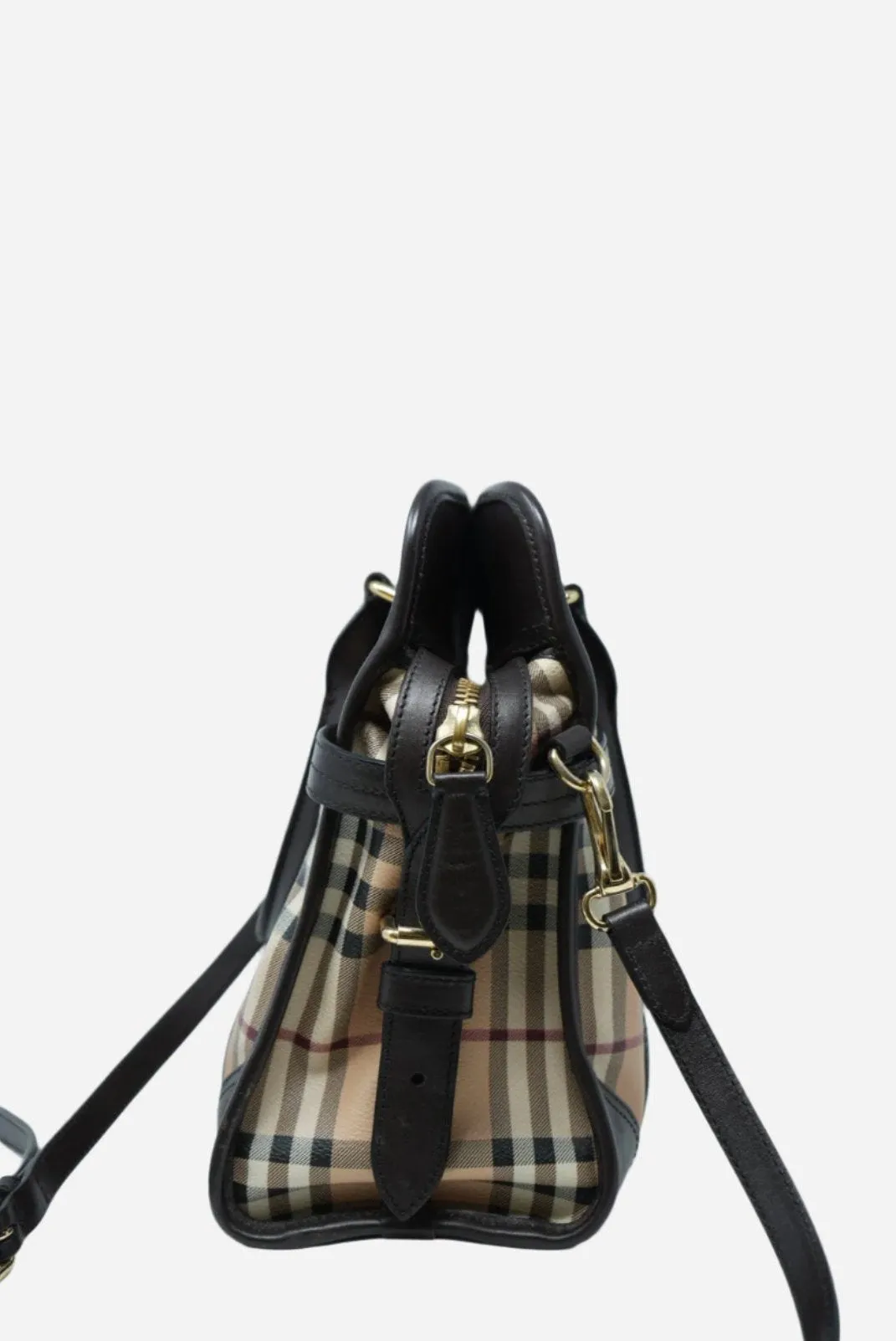 Burberry Haymarket Check Handle