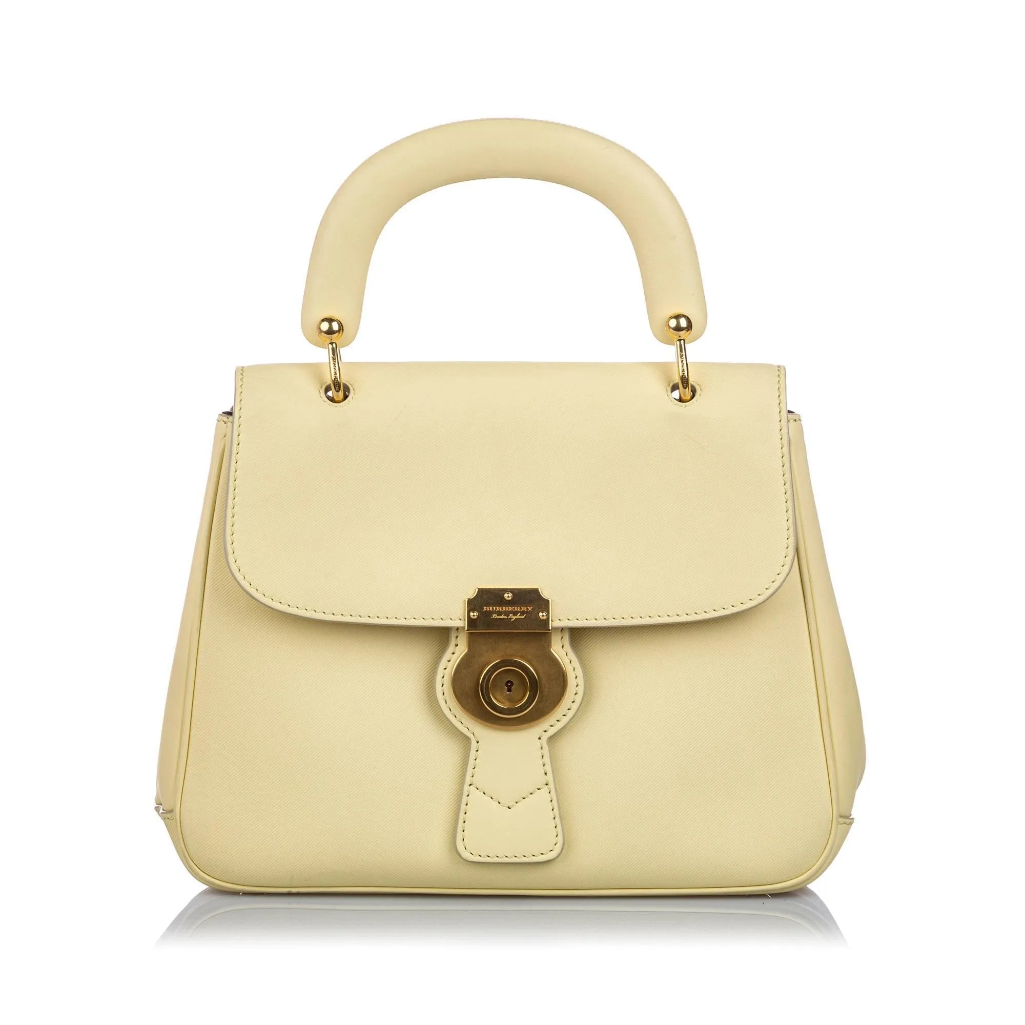 Burberry Leather Large DK88 Satchel (SHG-15900)