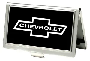 Business Card Holder - SMALL - 1965 CHEVROLET Bowtie FCG Black White