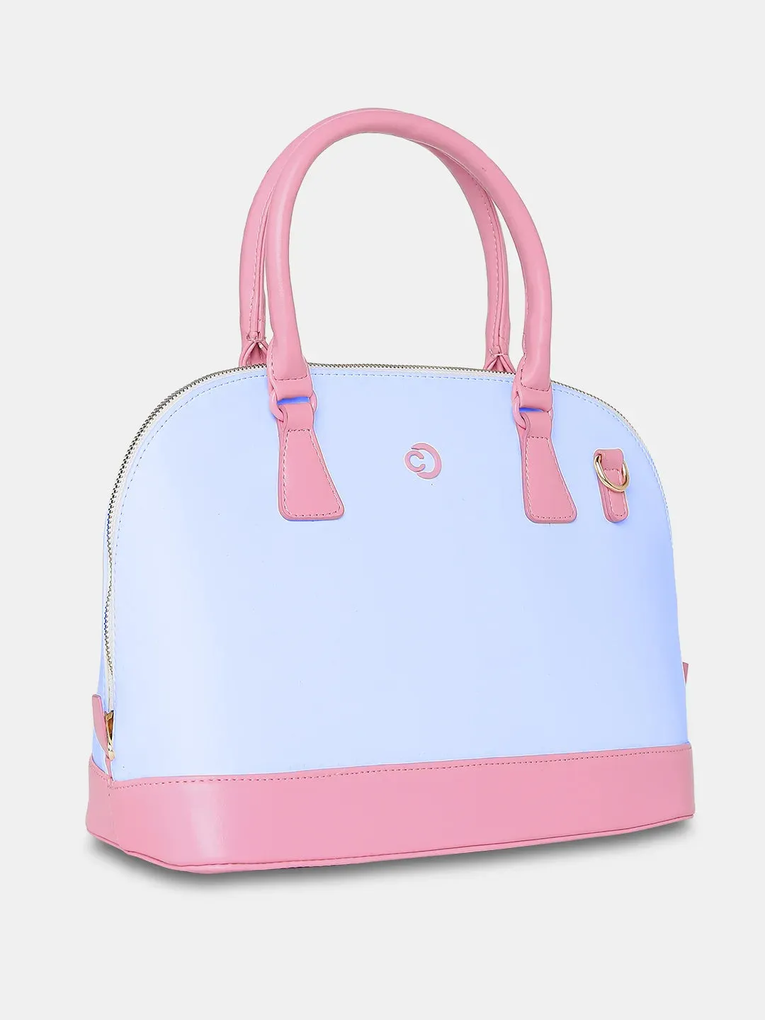 Caprese Aurora Color Changing Satchel Medium Blue
