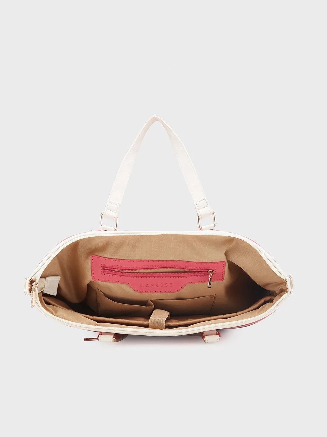 Caprese Trinity Laptop Bag Large Women Handbag | Office Handbag Fuchsia
