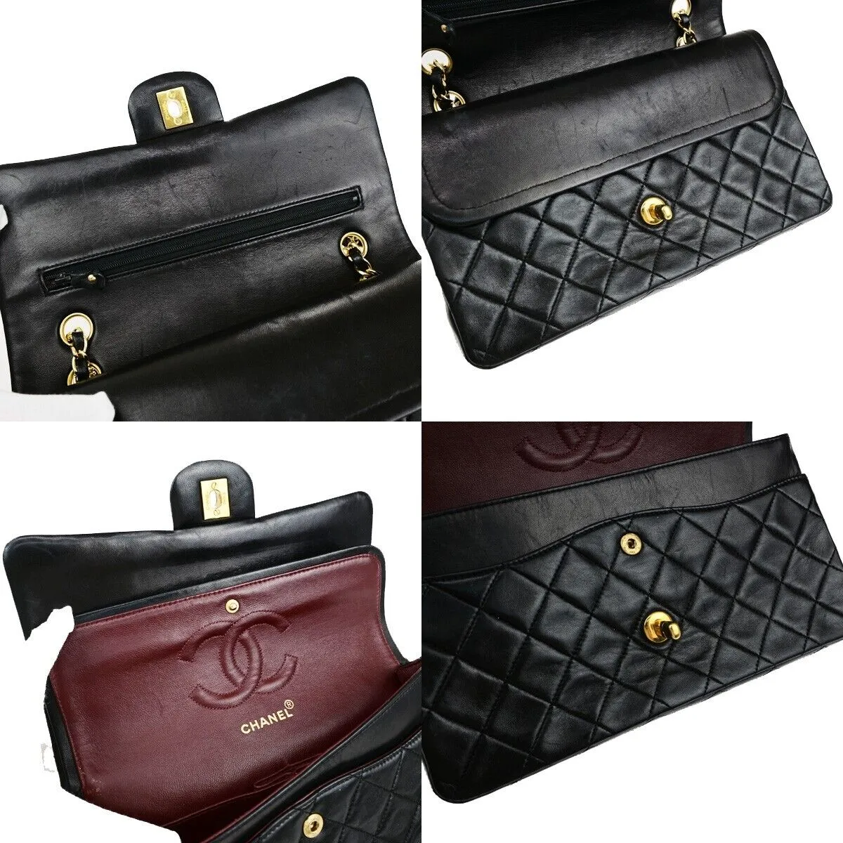 Chanel Matelasse 25 Double Flap Chain