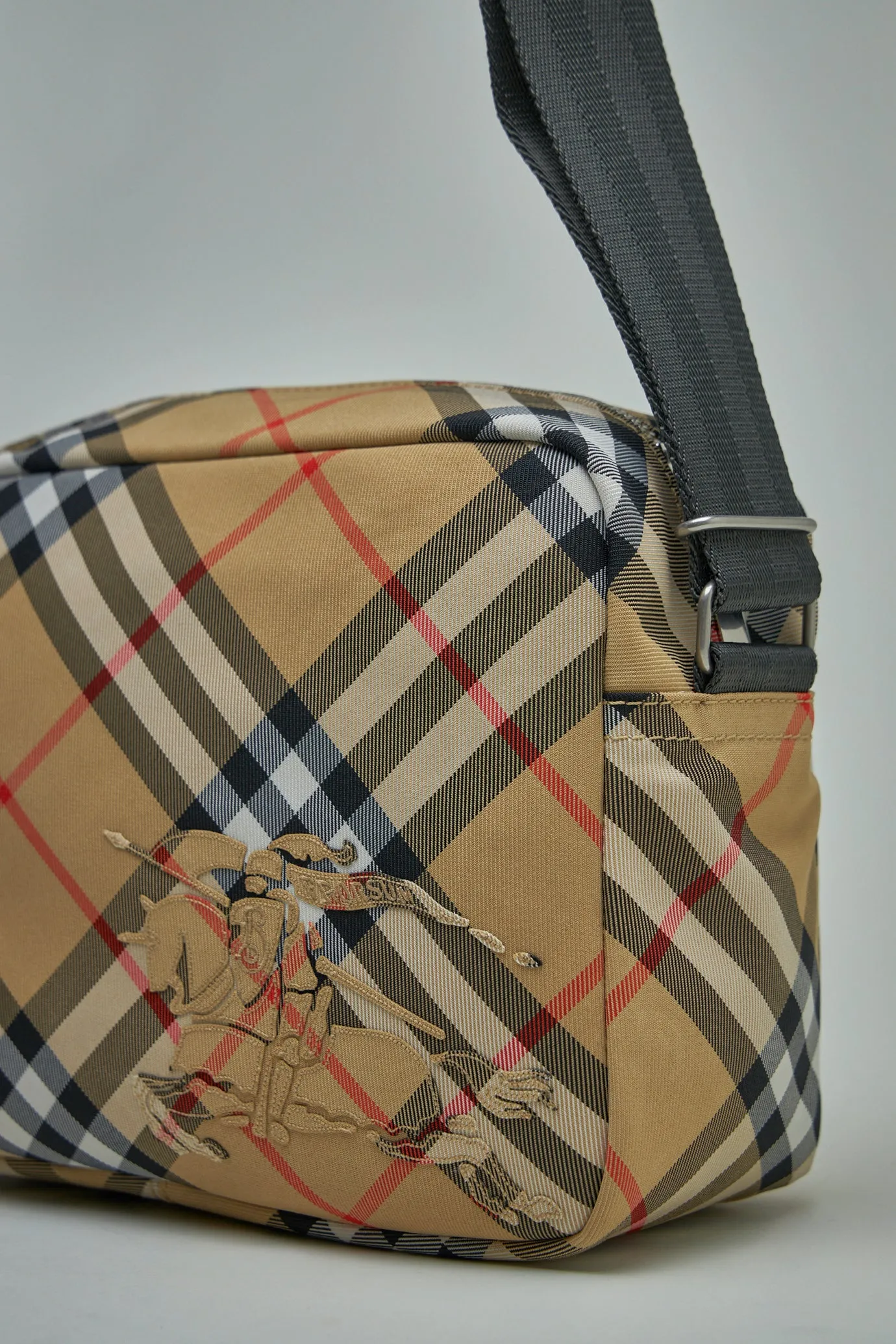 Check Crossbody Bag