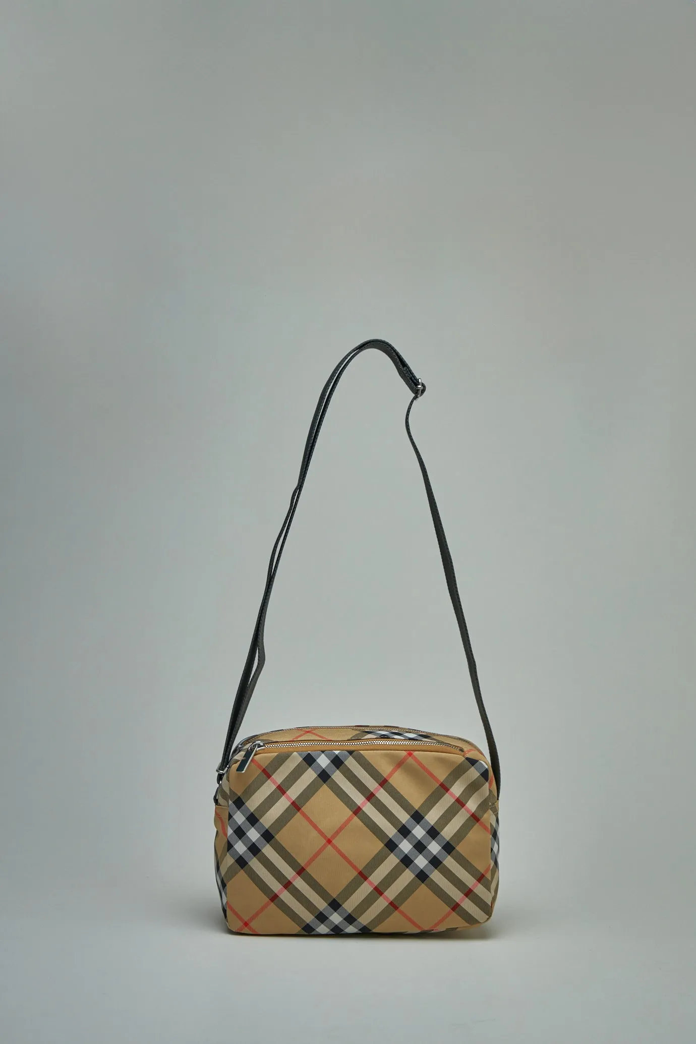 Check Crossbody Bag