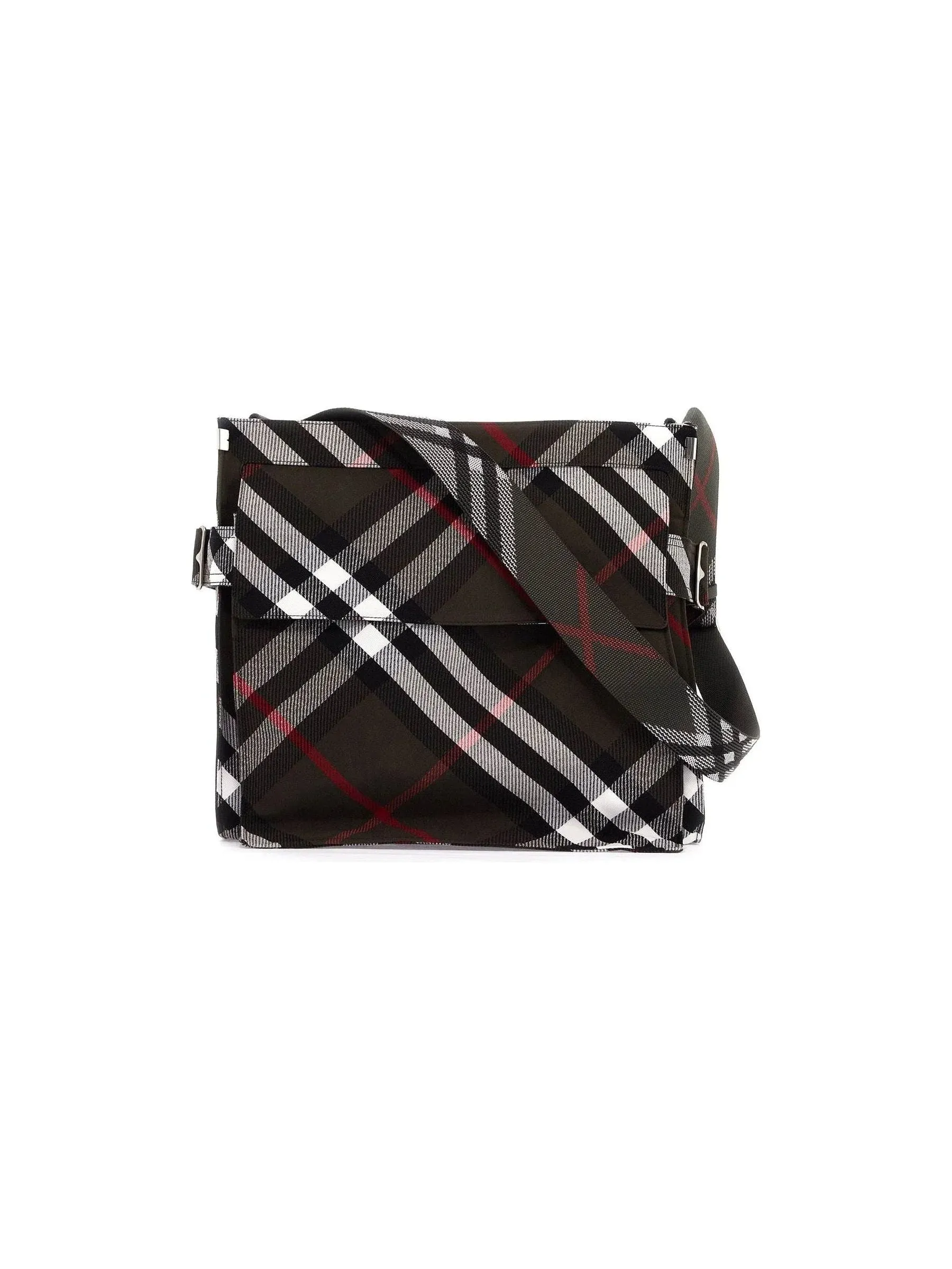 Check Trench Tote Bag