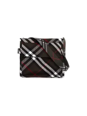 Check Trench Tote Bag