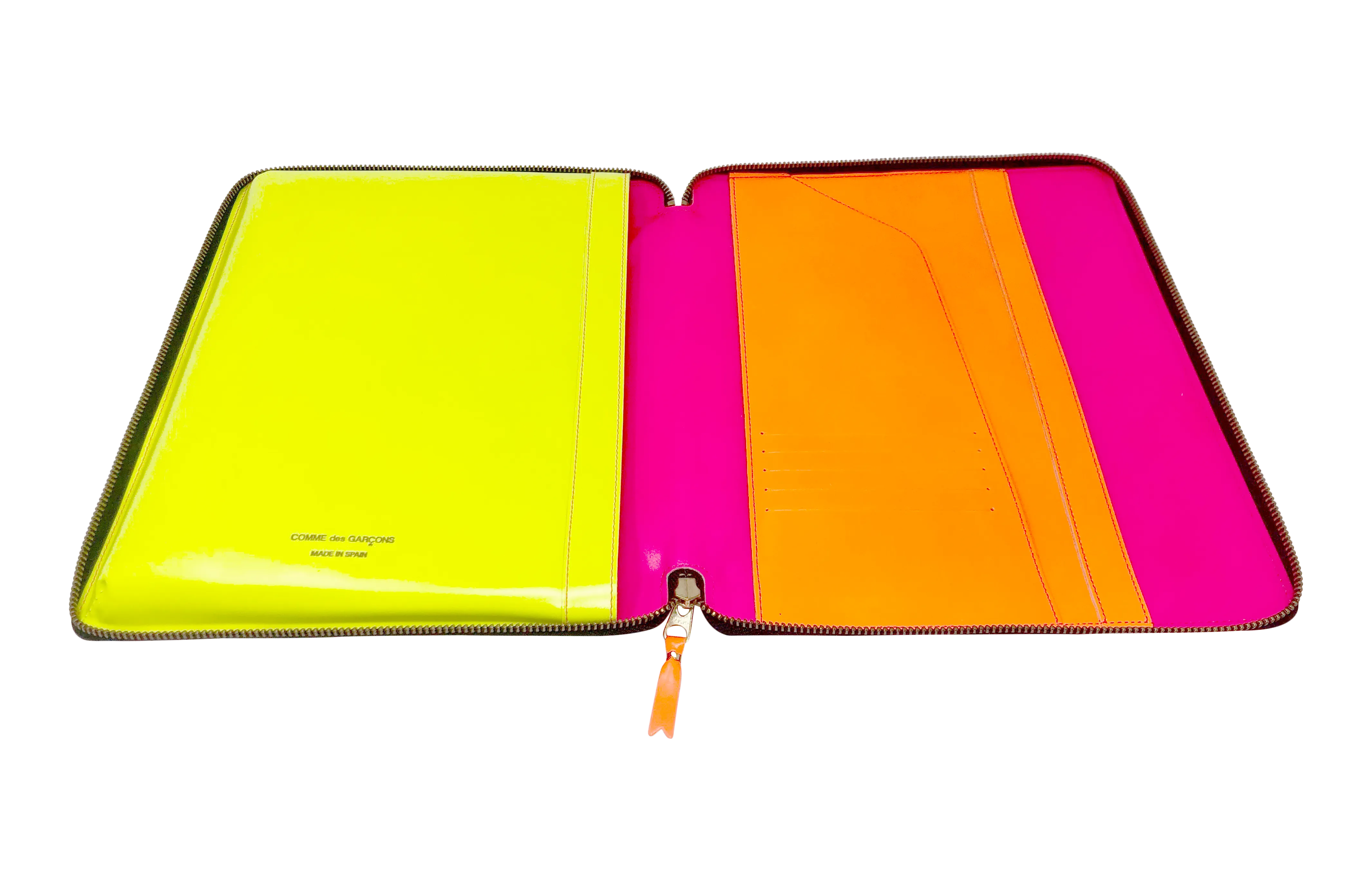 Comme des Garçons Super Fluo Pink iPad case