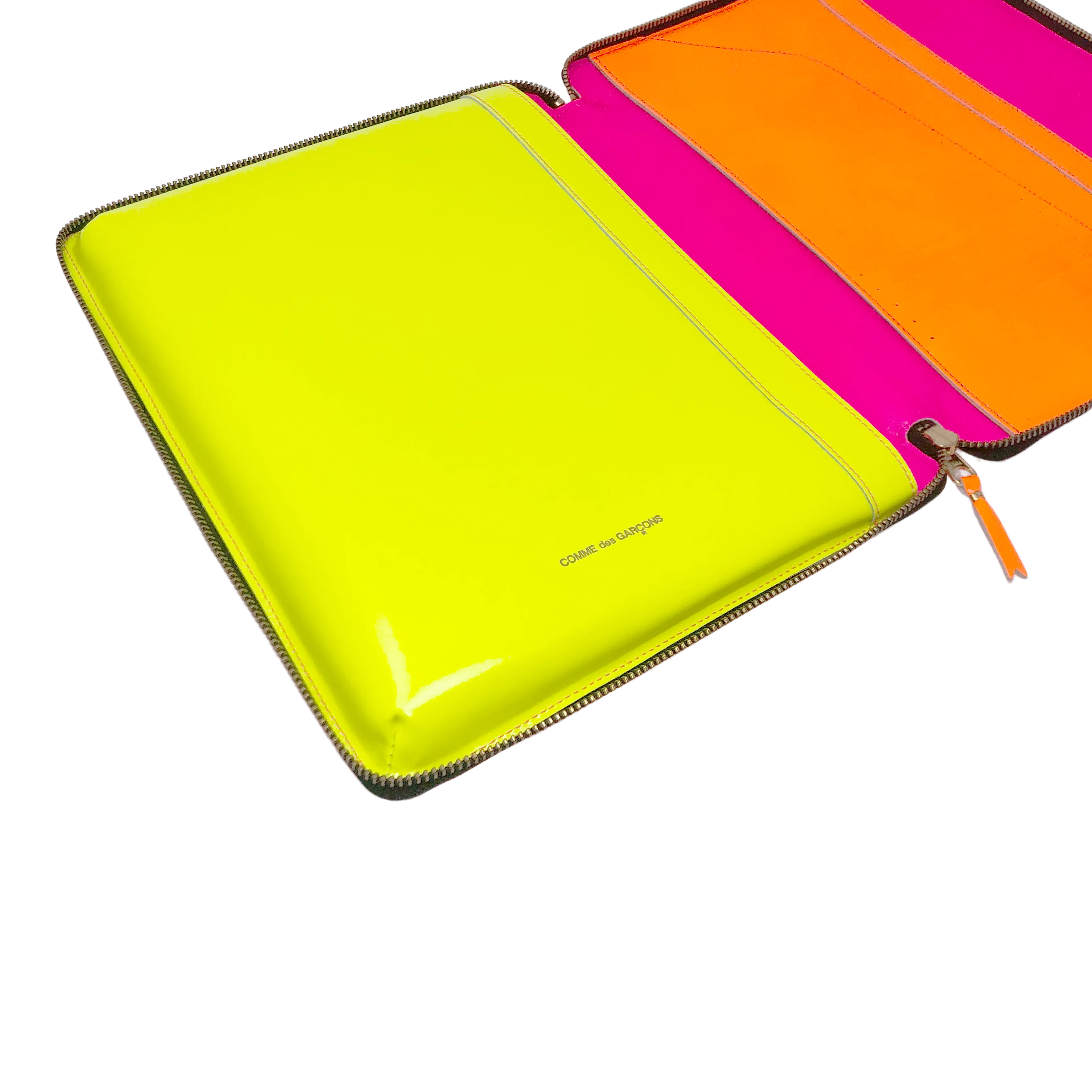 Comme des Garçons Super Fluo Pink iPad case