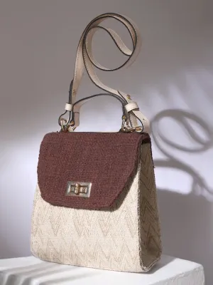 Cottagecore Handheld Structured Sling Bag
