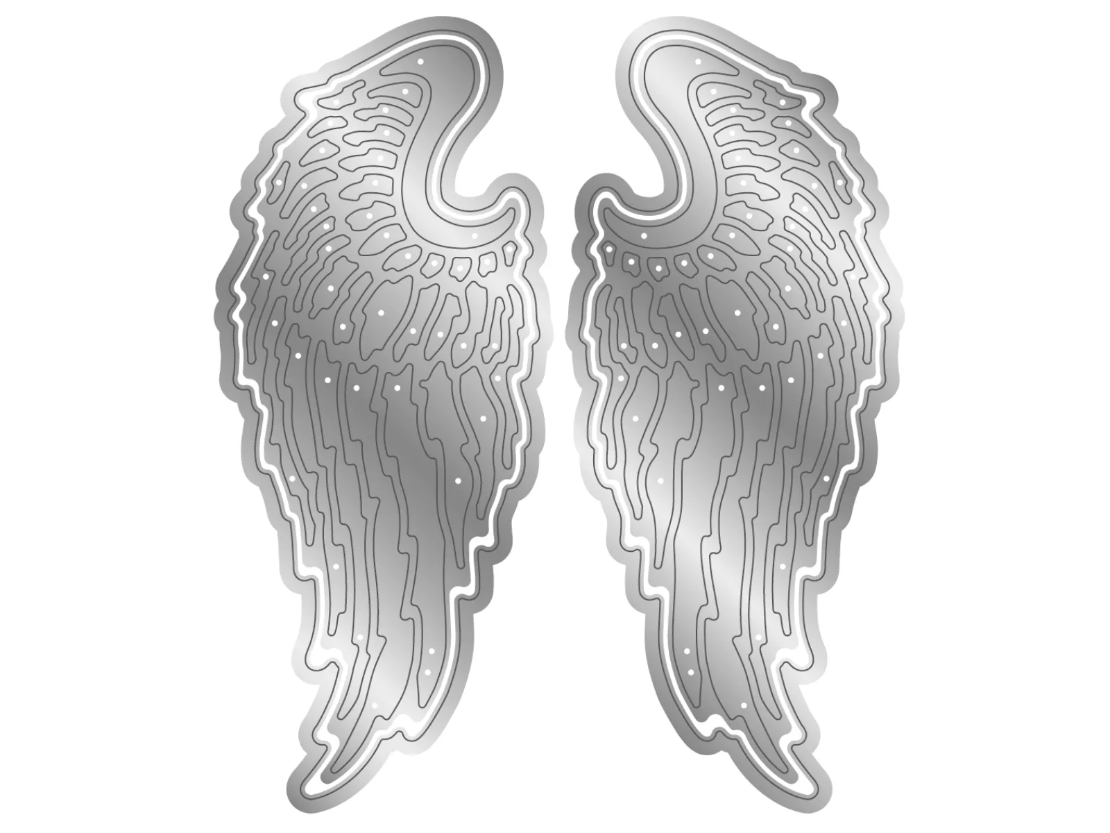 Crafter's Companion Metal Die Angel Wings