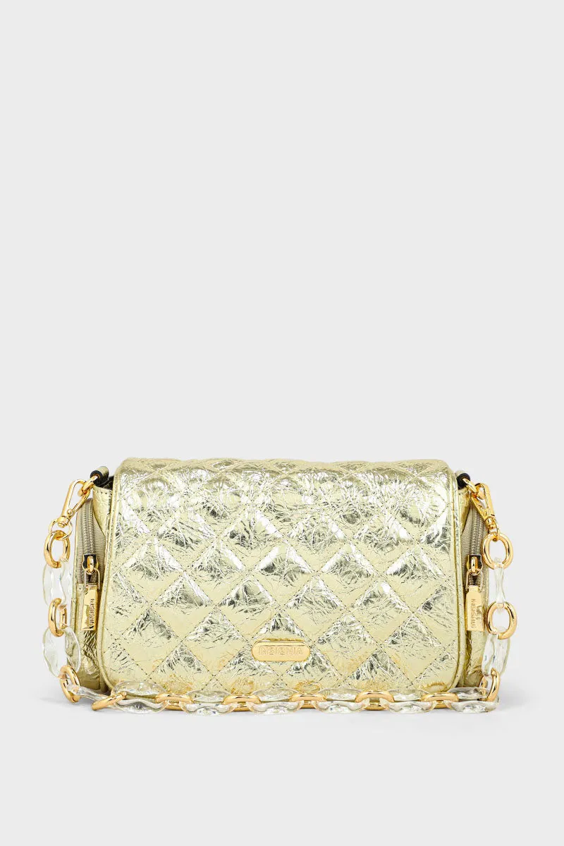 Cross Shoulder Bags BS2052-Golden