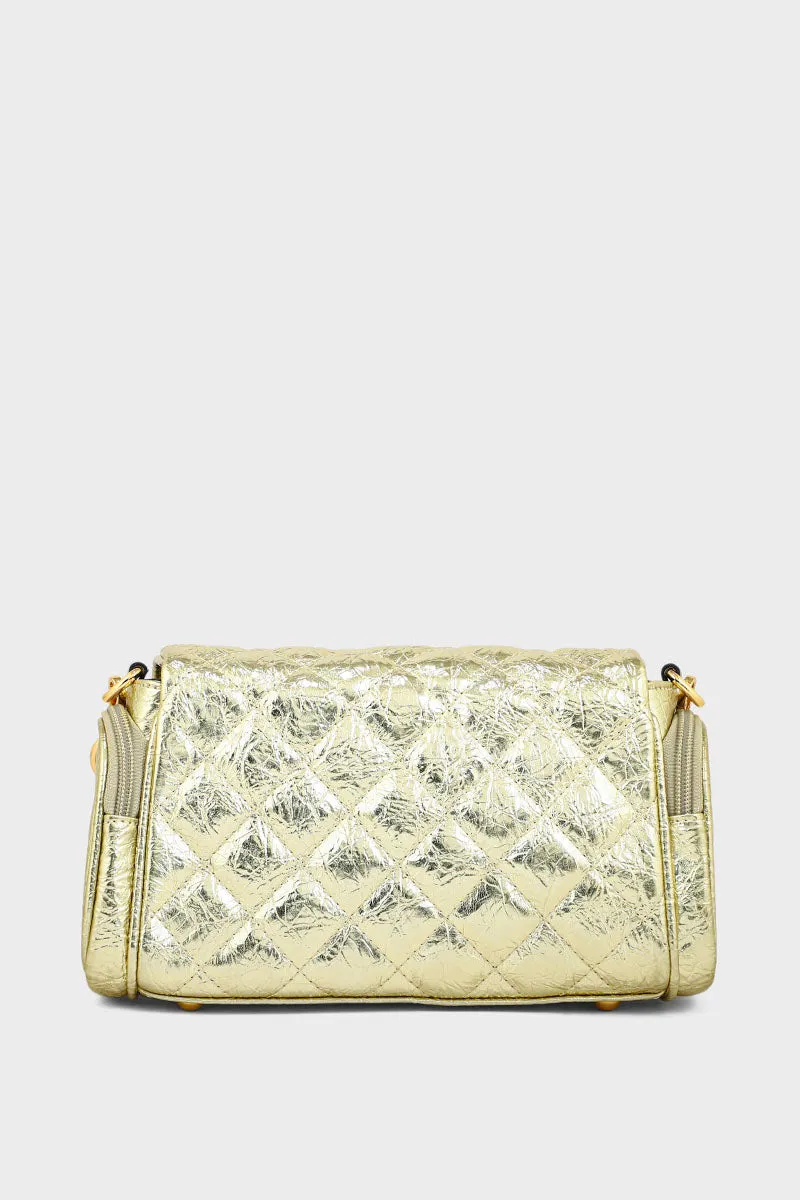 Cross Shoulder Bags BS2052-Golden