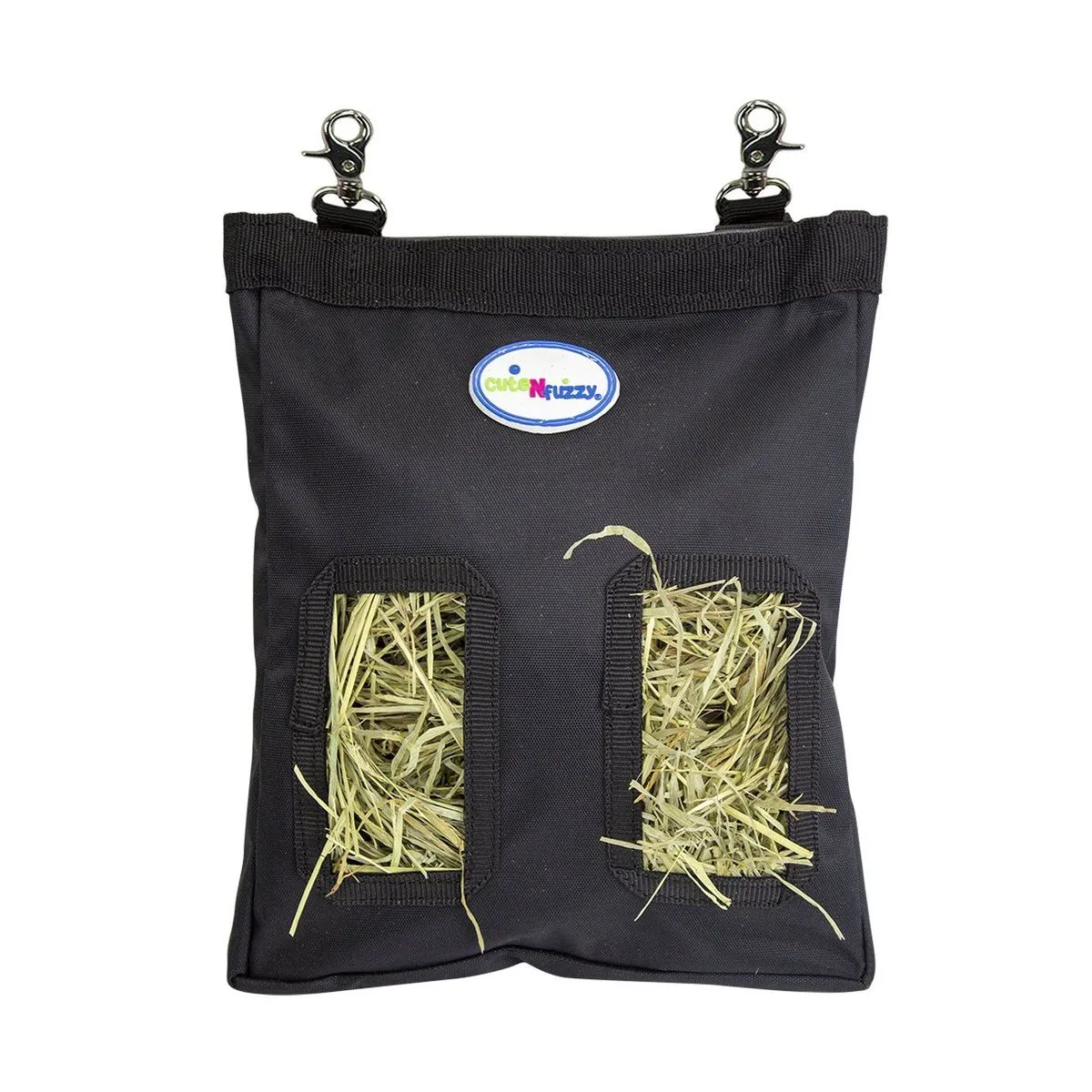 CuteNfuzzy Small Pet Small Hay Bag for Guinea Pigs and Rabbits with 6 Month Warranty 9x11x1.5"