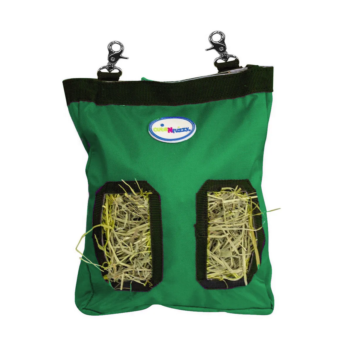CuteNfuzzy Small Pet Small Hay Bag for Guinea Pigs and Rabbits with 6 Month Warranty 9x11x1.5"