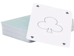 Deck of Cards White