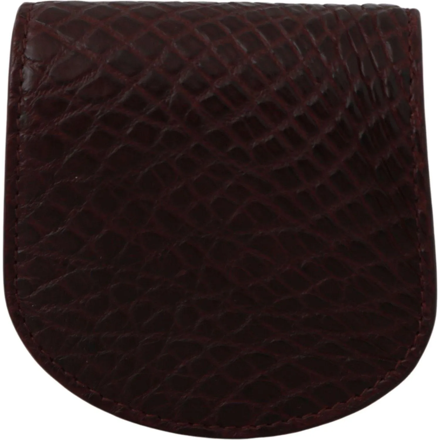 Dolce & Gabbana Refined Caimano Leather Coin Case