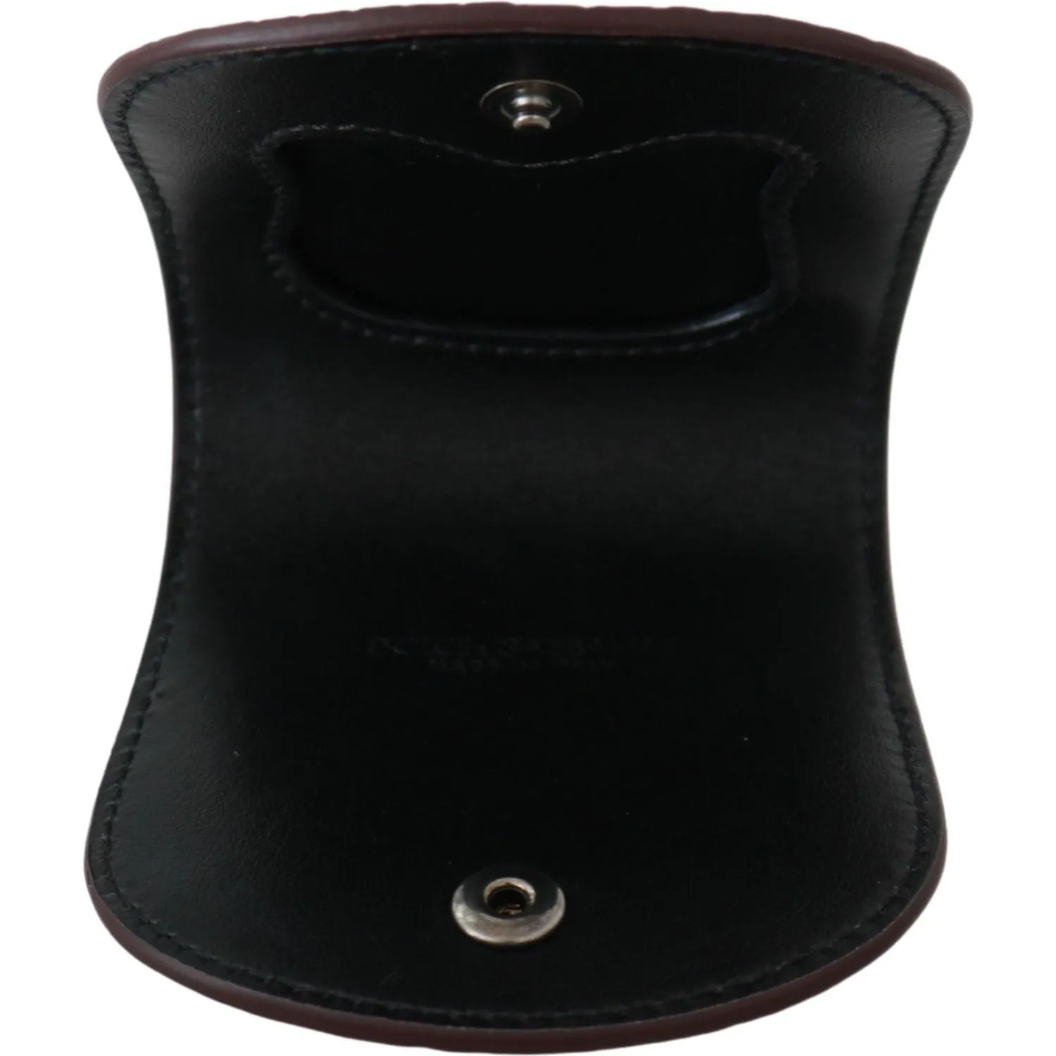 Dolce & Gabbana Refined Caimano Leather Coin Case