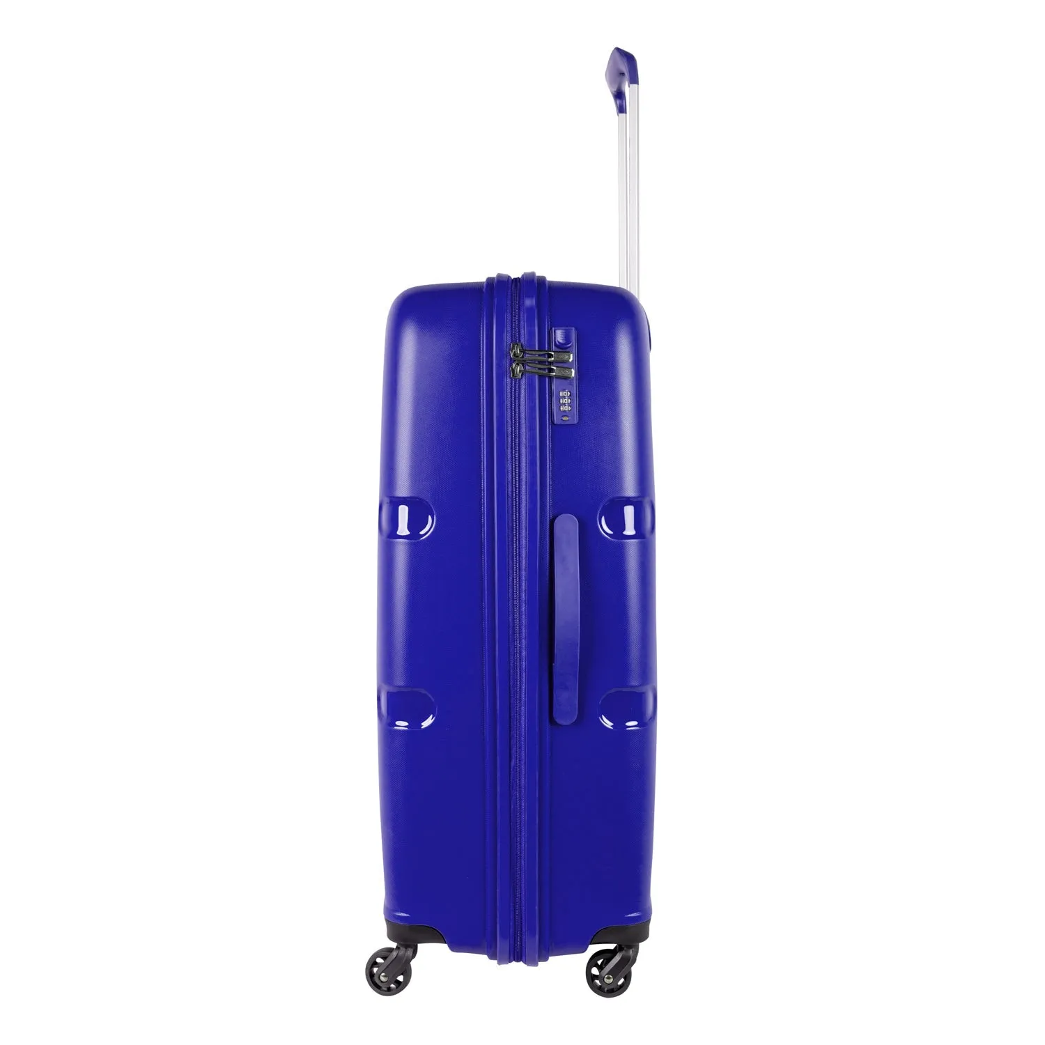 Dublin Hardcase Trolley Set Of 4 with Beauty Case-Navy