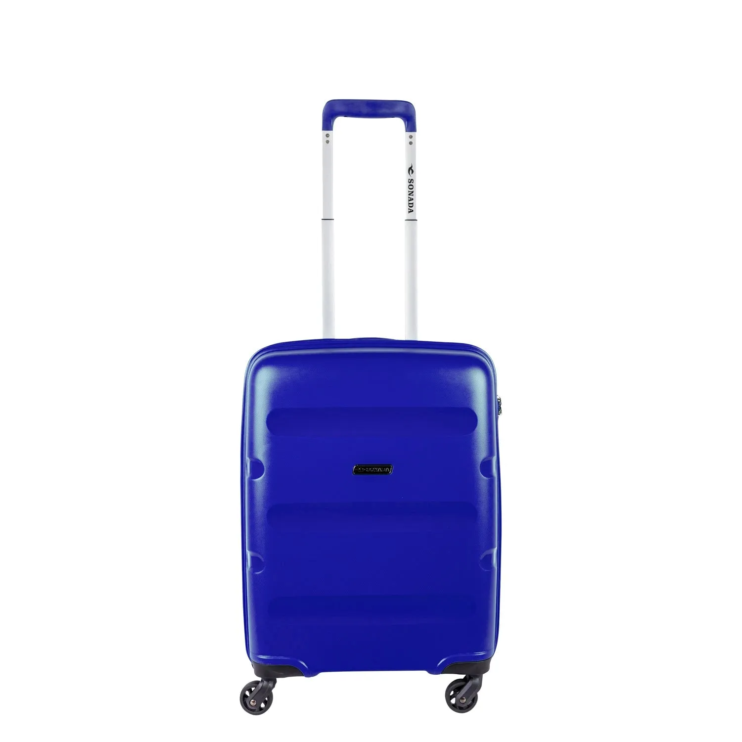 Dublin Hardcase Trolley Set Of 4 with Beauty Case-Navy