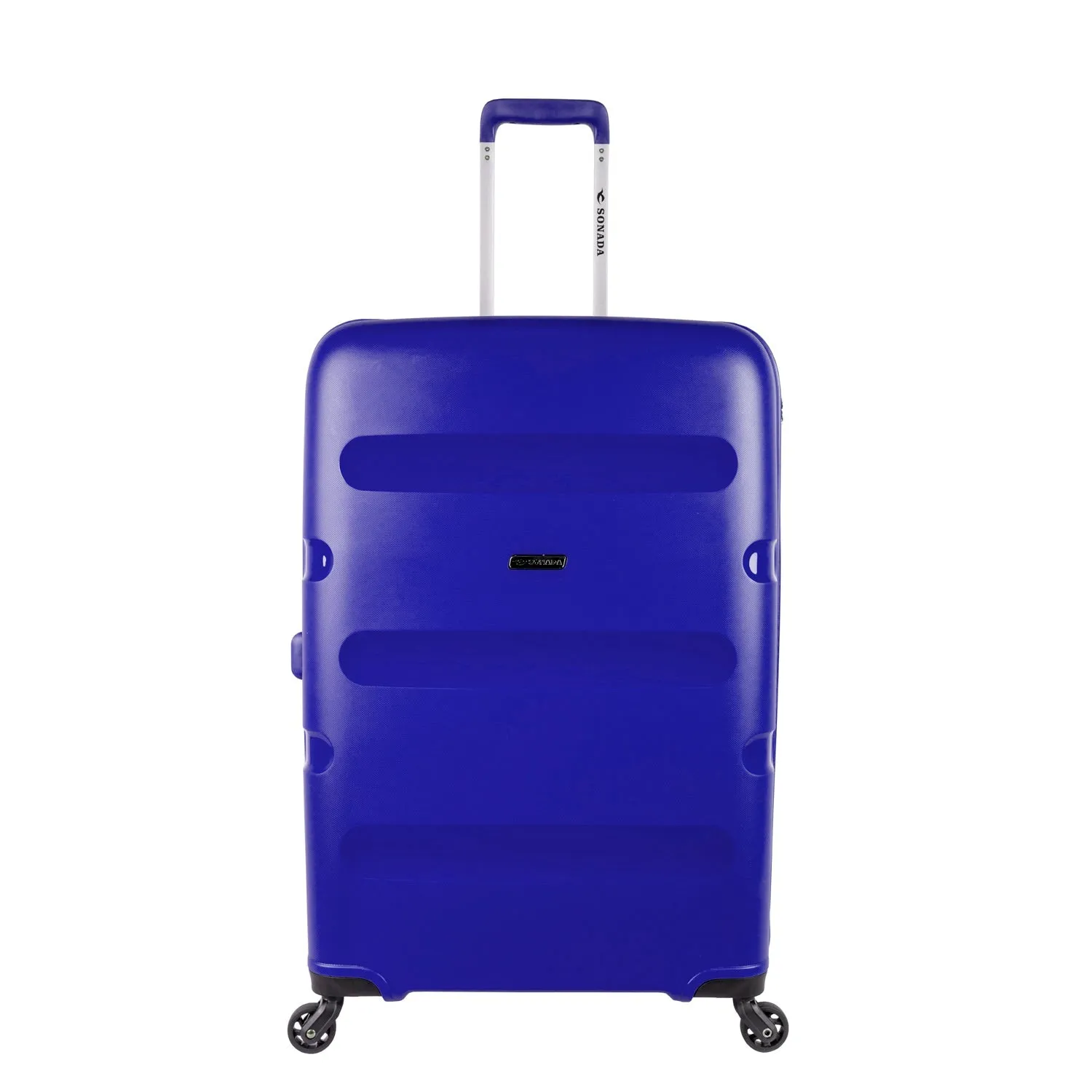 Dublin Hardcase Trolley Set Of 4 with Beauty Case-Navy