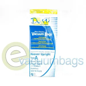 EnviroCare Type A, Style 2, SUB-3 Paper Vacuum Bags by EnviroCare, 9 Pack #809-9DW