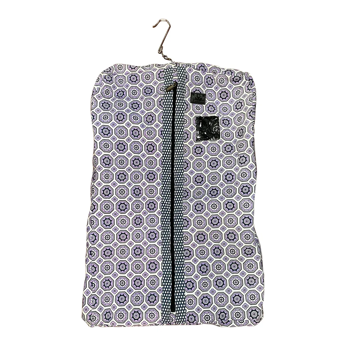 Equine Couture 'Kelsey Equestrian' Garment Bag in Purple/White - One Size