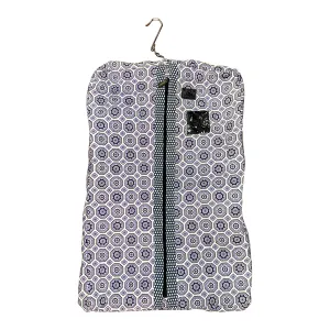 Equine Couture 'Kelsey Equestrian' Garment Bag in Purple/White - One Size