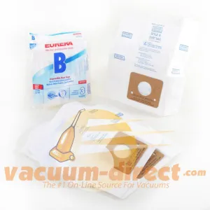 Eureka Style B  Powerteam and Canister Vacuum Bags  3 Pack