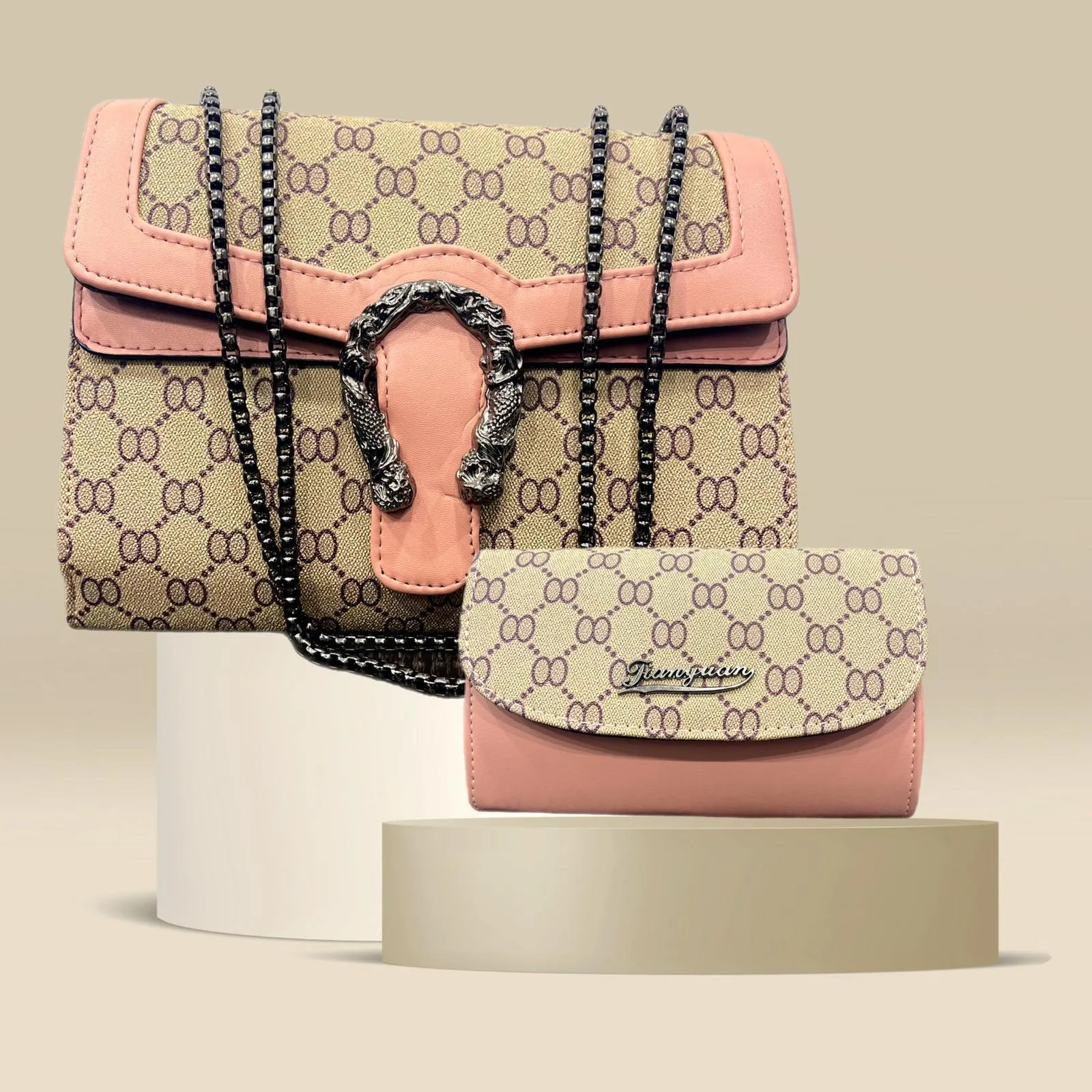Fashion Bag Double (Two Pieces) Combo - A1036