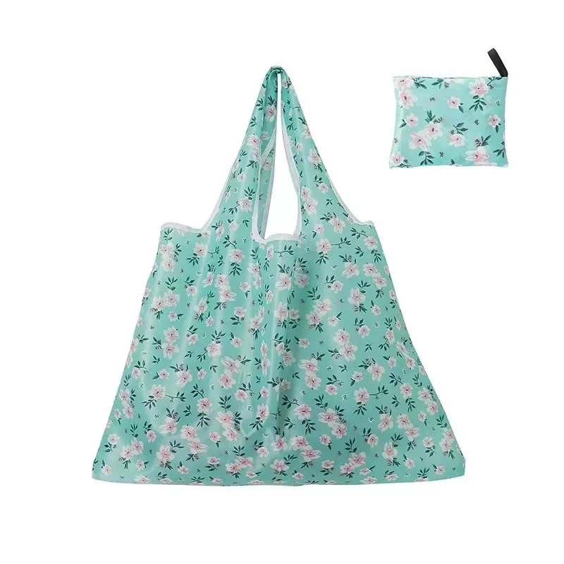 Fashion Geometry Oxford Cloth Household Shopping Bag