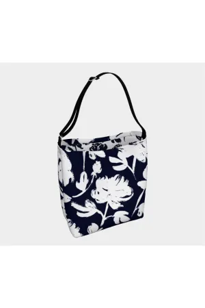 Floral Silhouette Day Tote