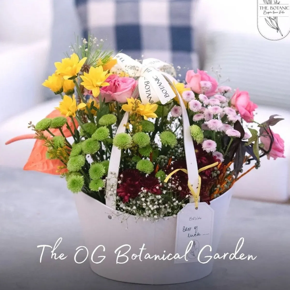 Florist Gift Basket Napier Lined