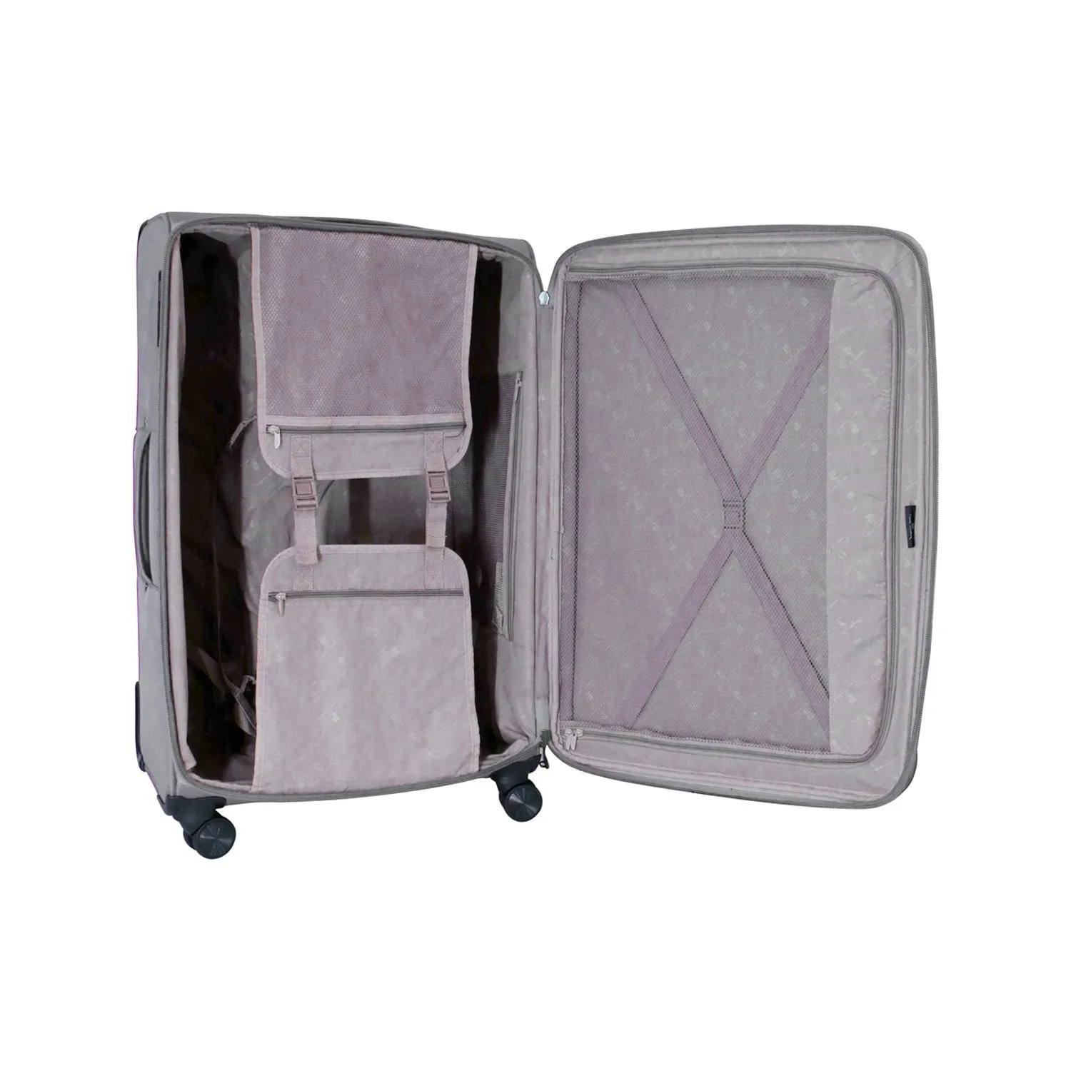 Gallen Softside Trolley Set of 3 - Black
