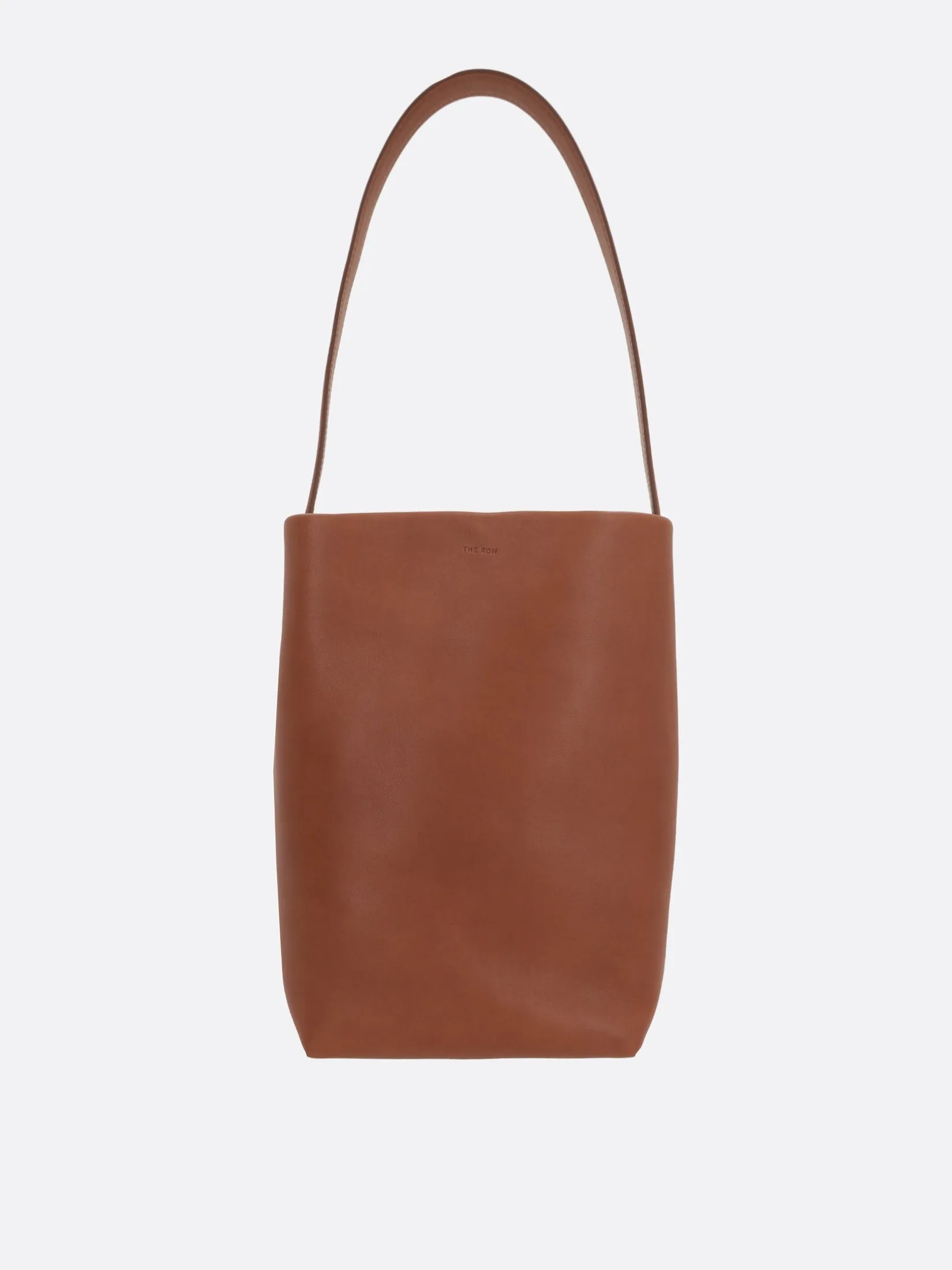 Grained Leather Tote Bag