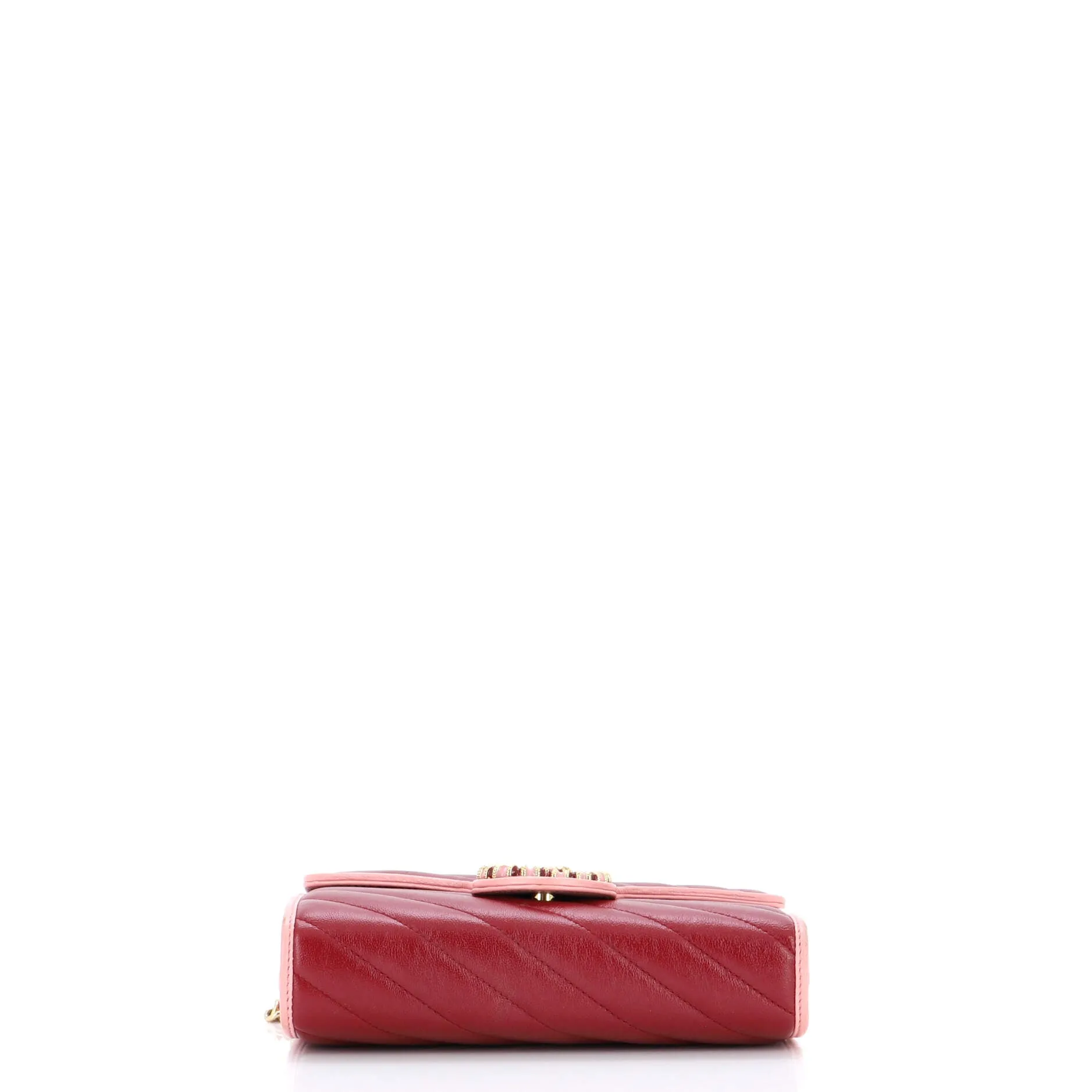 Gucci Gg Marmont Chain Wallet Diagonal