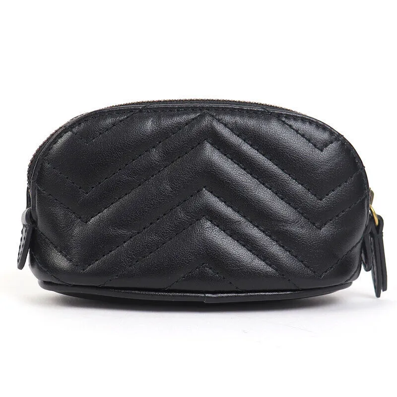 Gucci Gg Marmont Key Pouch Case Black