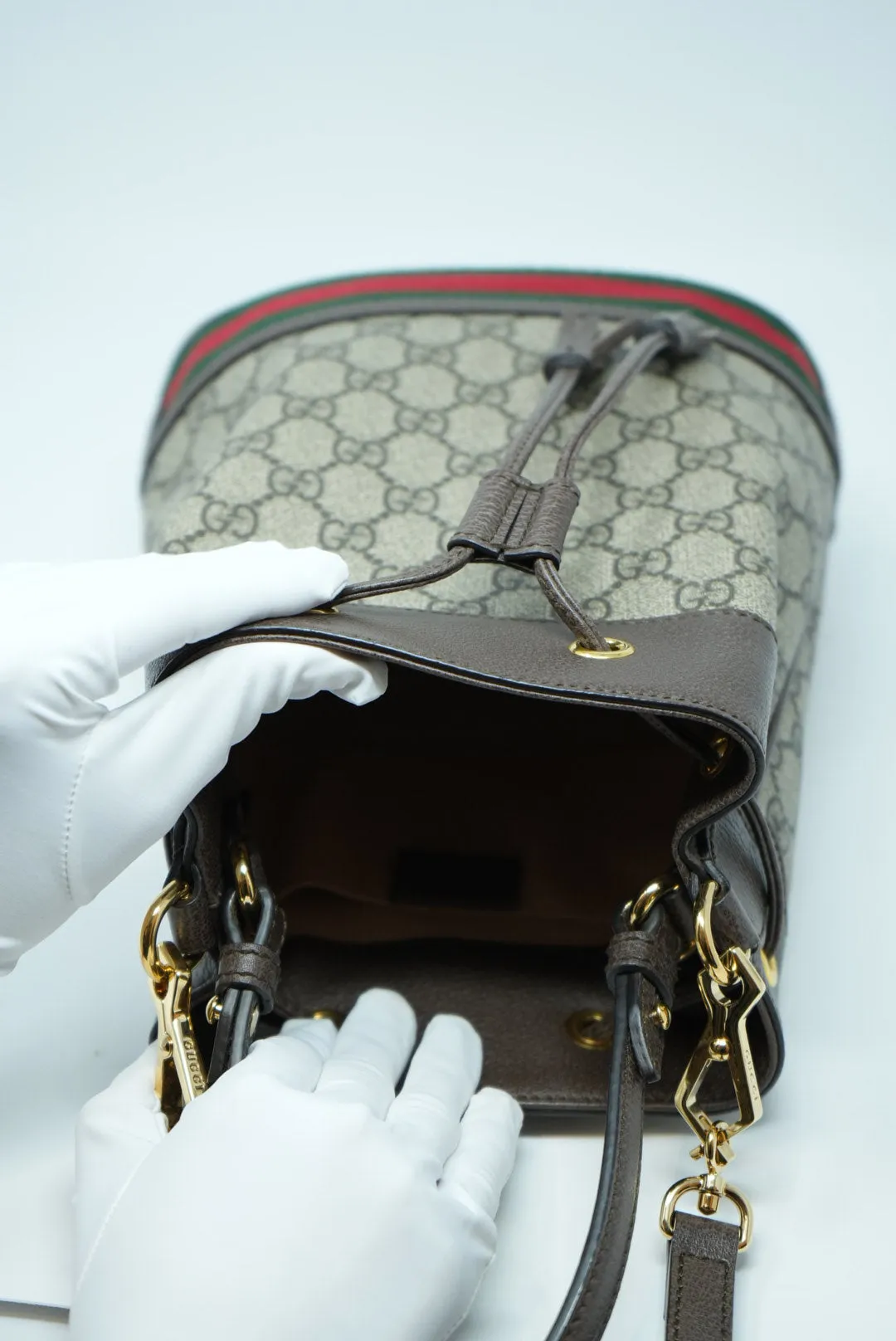 Gucci Ophidia GG Small Bucket Bag