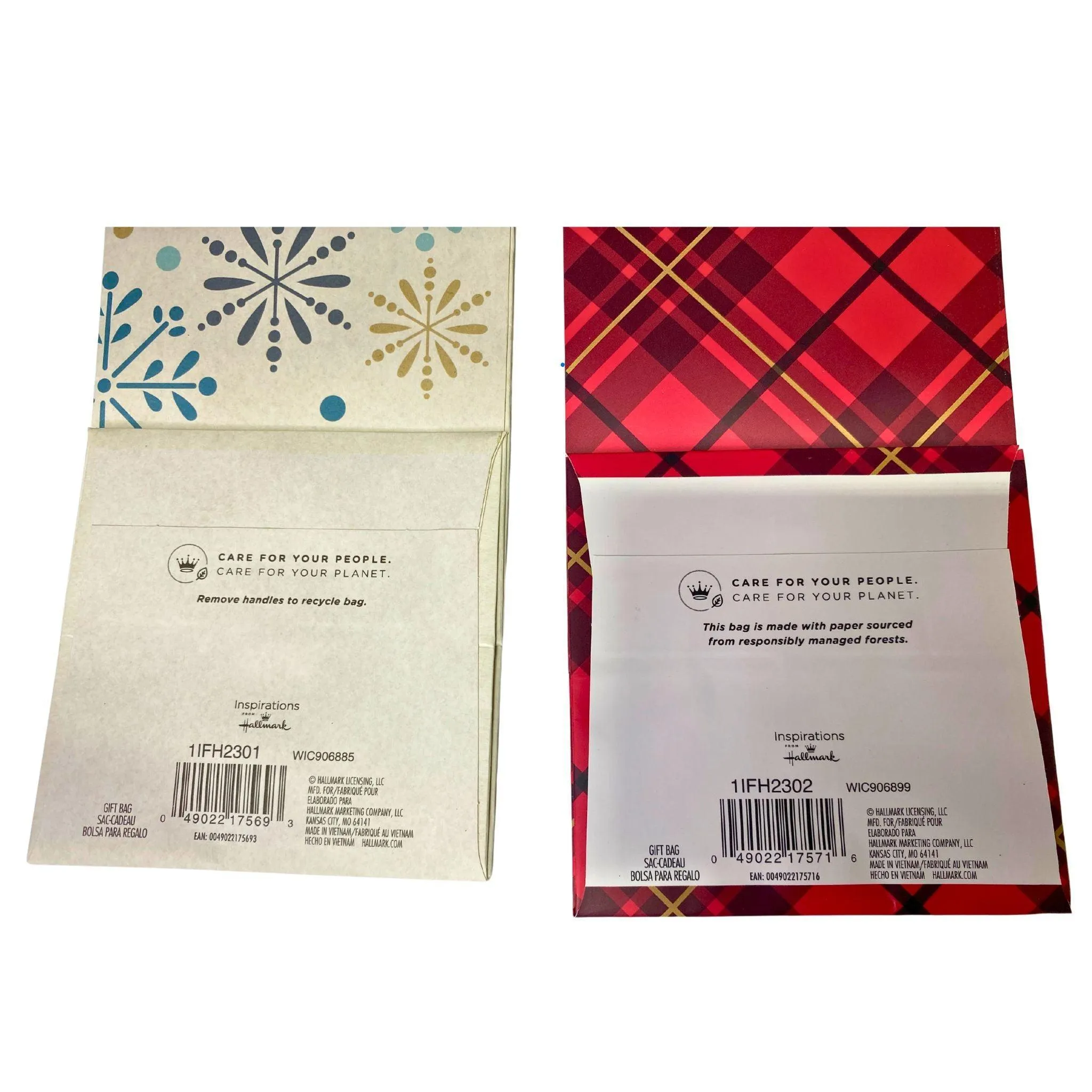 Hallmark IFH Bottle Bags AST (240 Pcs Lot)