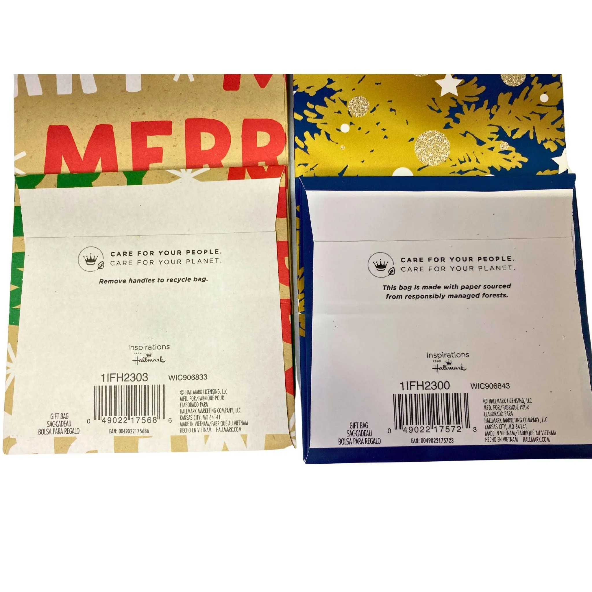 Hallmark IFH Bottle Bags AST (240 Pcs Lot)