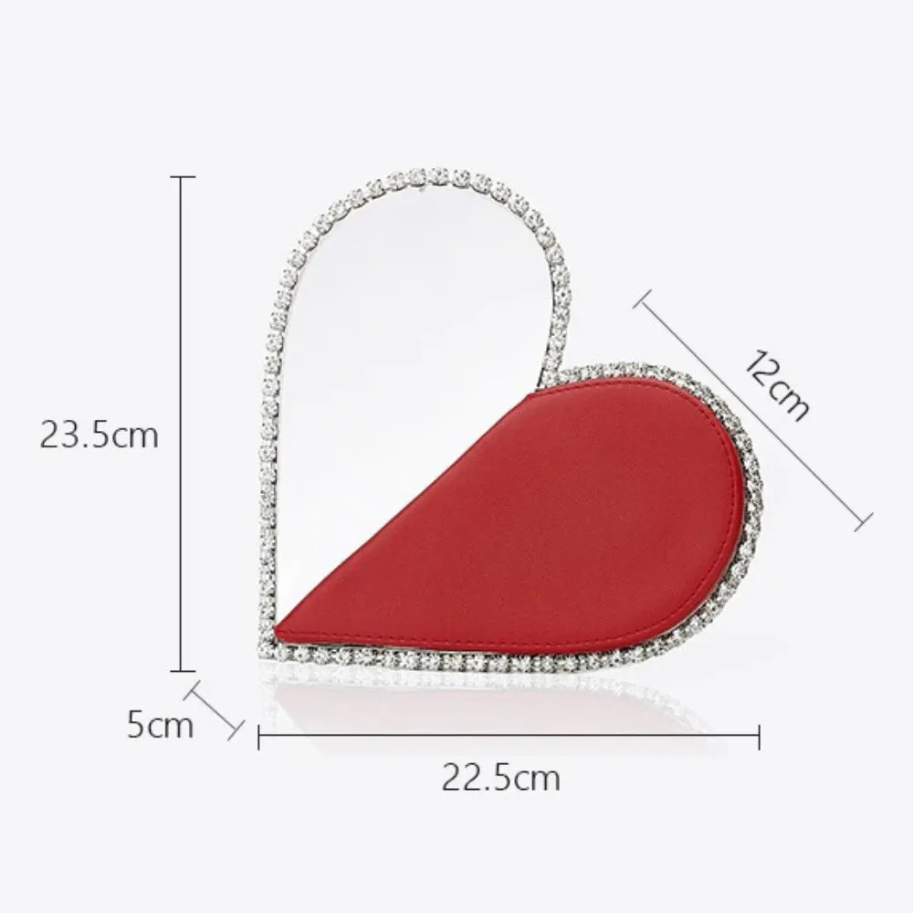 Heart Shaped Statement Mini Hand Bag